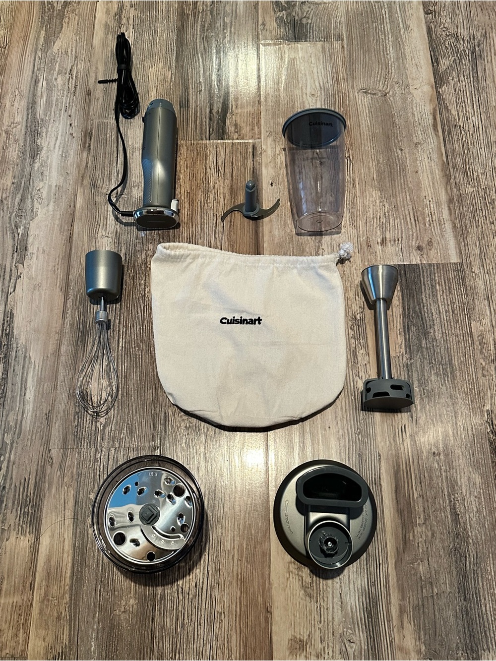 Cuisinart Silver Immersion Blender Accessory Set